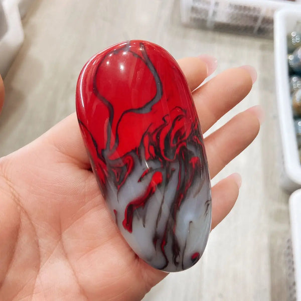 Red Agate Pendant-ToShay.org
