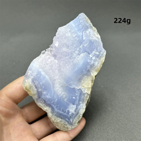 Blue Lace Agate Raw Stone-ToShay.org