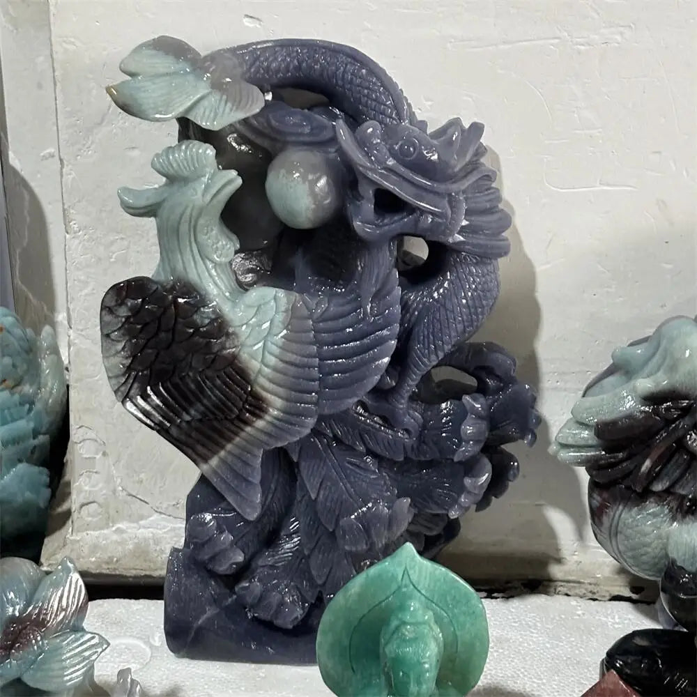 Blue Trolleite Dragon Phoenix-ToShay.org