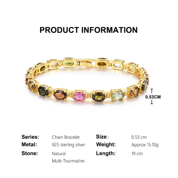 Mixed Tourmaline Bracelets-ToShay.org