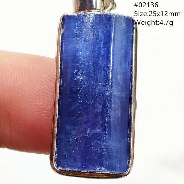 Blue Kyanite Cat Eye Pendant-ToShay.org