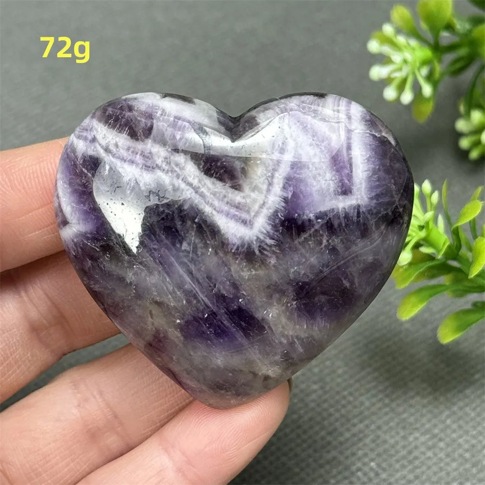 Purple Dream Amethyst Heart-ToShay.org