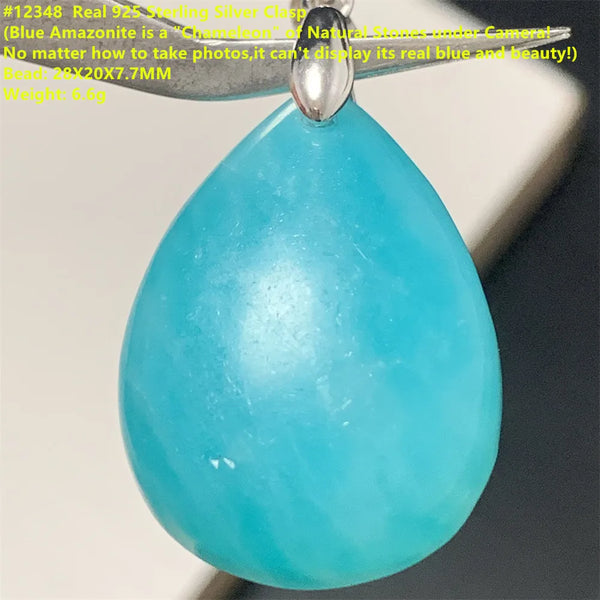 Blue Amazonite Pendants-ToShay.org