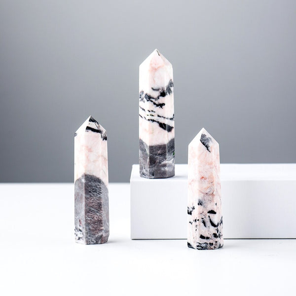 Pink Zebra Stone Column-ToShay.org