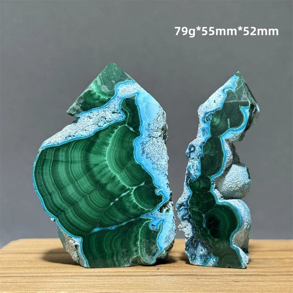 Blue Chrysocolla Tower-ToShay.org