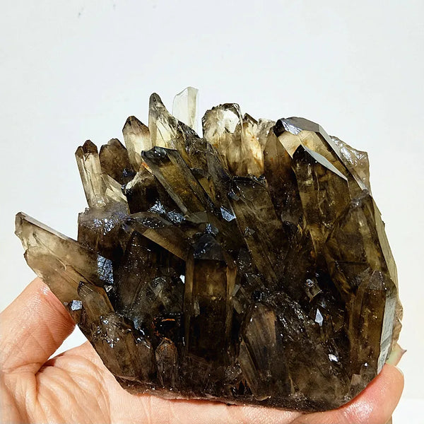 Smoky Quartz Crystal Cluster-ToShay.org