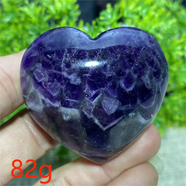 Purple Dream Amethyst Heart-ToShay.org