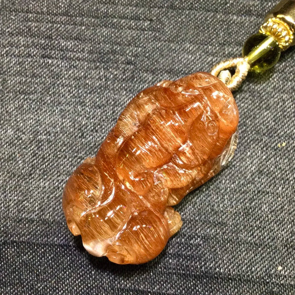 Red Copper Rutilated Pi Xiu-ToShay.org