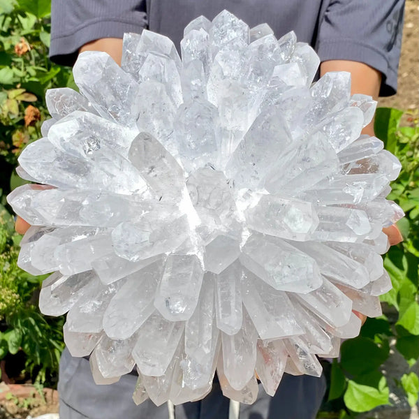 White Crystal Cluster-ToShay.org
