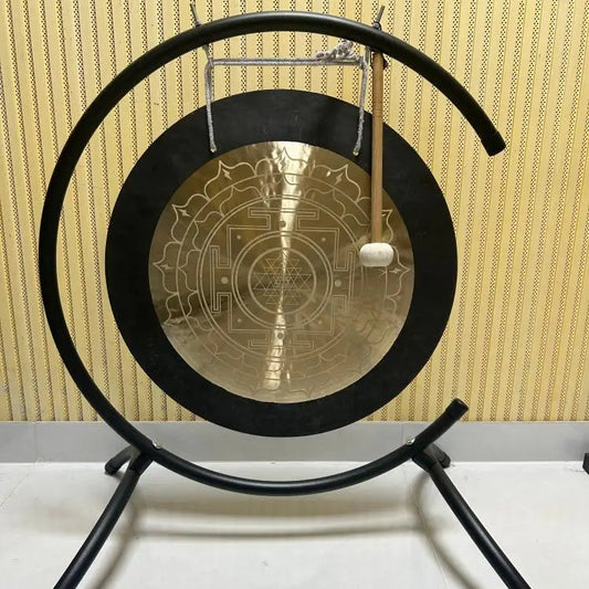 Bronze Sri Yantra Gong-ToShay.org