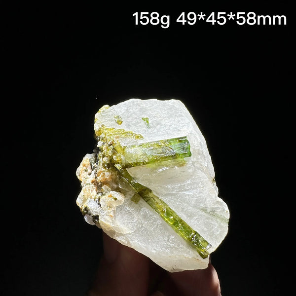 Green Tourmaline Crystal-ToShay.org