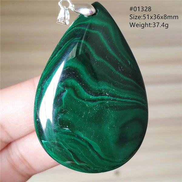 Green Malachite Pendant-ToShay.org