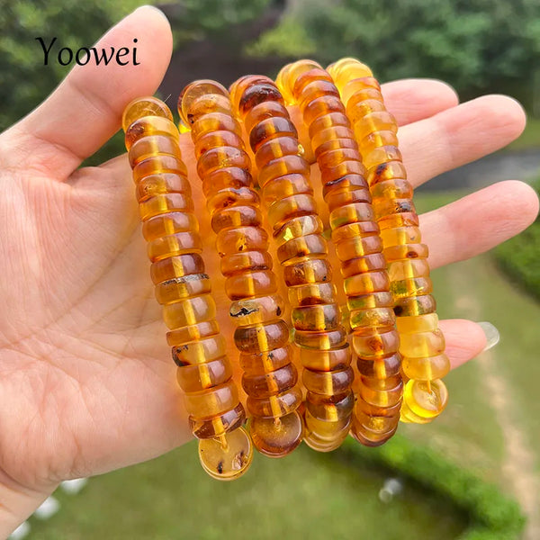 Yellow Amber Bracelet-ToShay.org