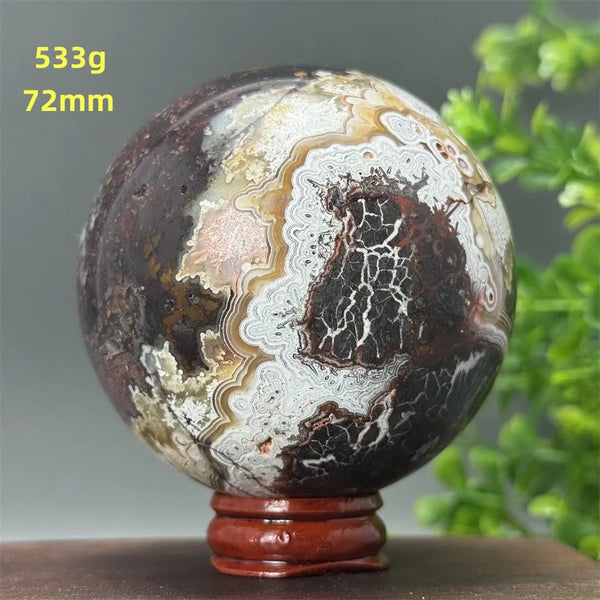 Brown Agate Ball-ToShay.org