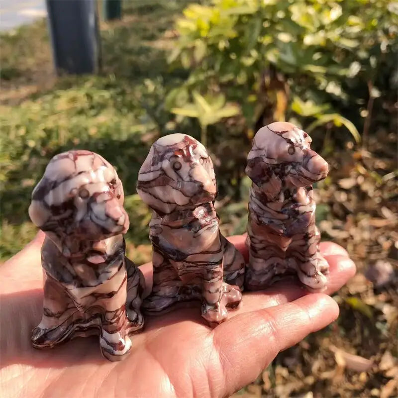 Red Striped Stone Dog-ToShay.org