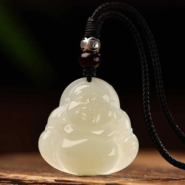 Green Jade Buddha Pendant-ToShay.org