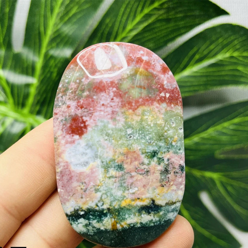 Sea Jasper Palm Stone-ToShay.org
