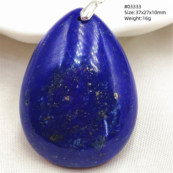 Blue Lapis Lazuli Pendant-ToShay.org