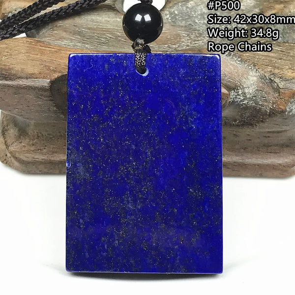 Blue Lapis Lazuli Pendant-ToShay.org