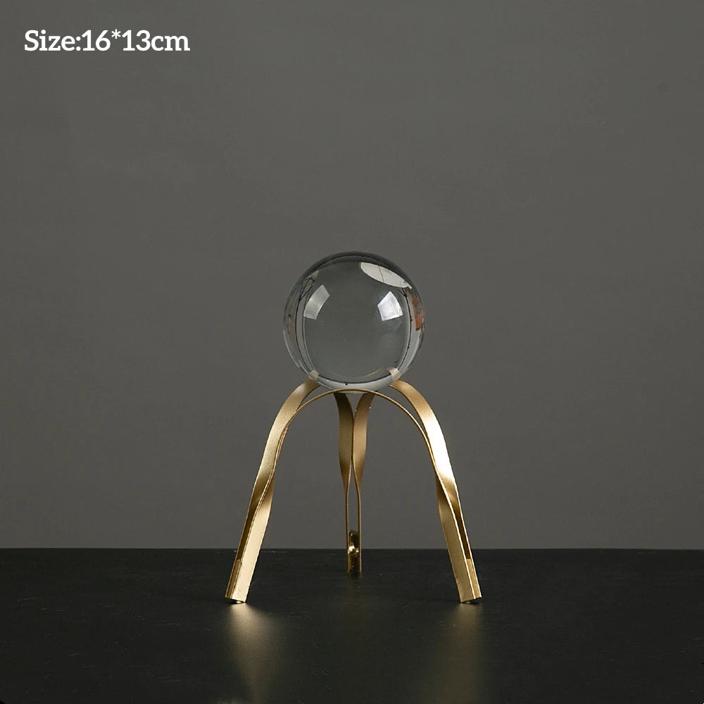 Gold Crystal Ball Stands-ToShay.org