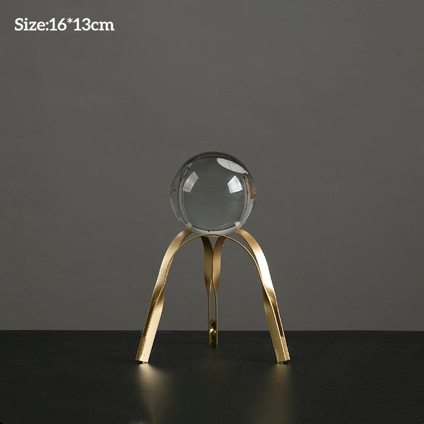 Gold Crystal Ball Stands-ToShay.org