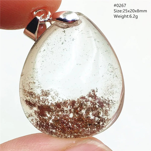 Green Phantom Quartz Pendant-ToShay.org