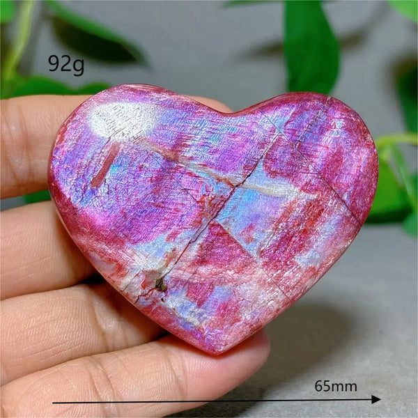 Red Moonstone Heart-ToShay.org