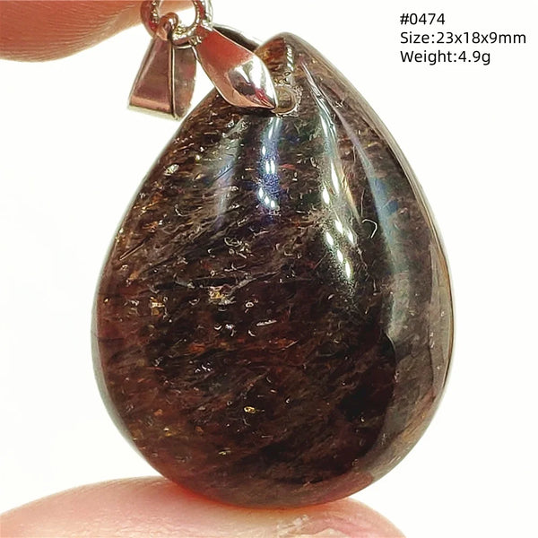Black Copper Rutilated Quartz-ToShay.org