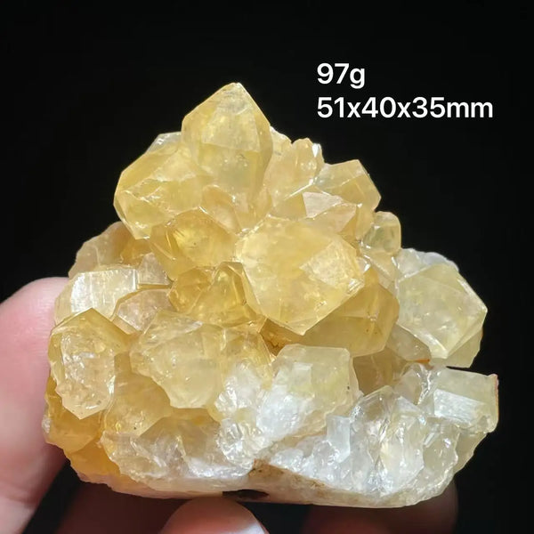 Yellow Citrine Crystal Cluster-ToShay.org