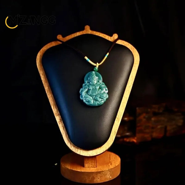 Green Jadeite Wealth God-ToShay.org