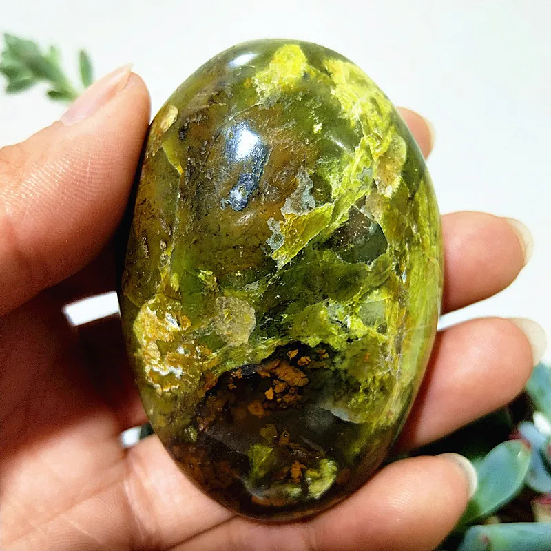 Green Opal Palm Stone-ToShay.org