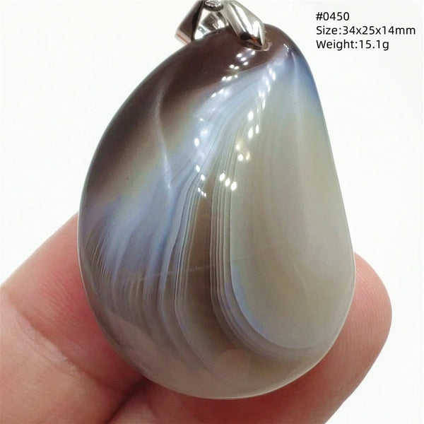 Black Red Agate Pendant-ToShay.org