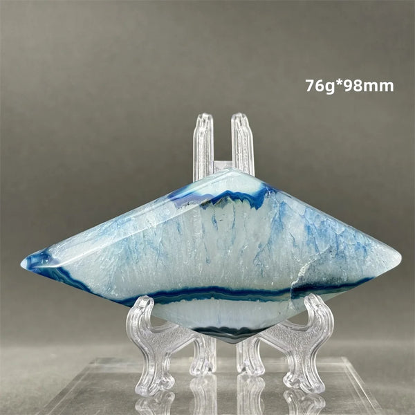 Blue Agate Rhombus-ToShay.org