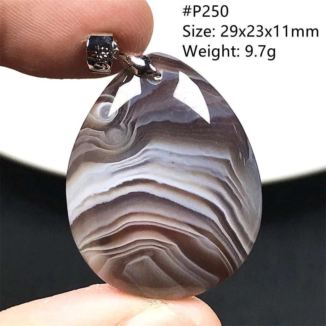 Black Lace Agate Pendant-ToShay.org