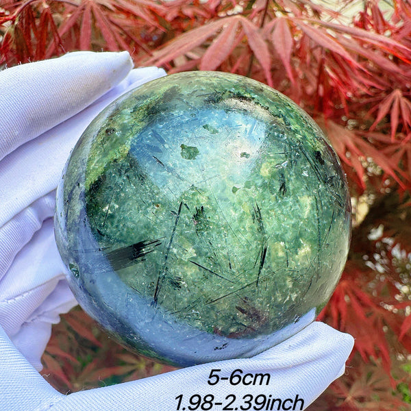 Green Grape Agate Balls-ToShay.org