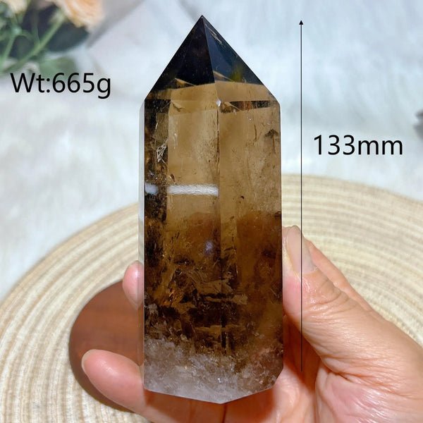Smokey Quartz Crystal Point-ToShay.org