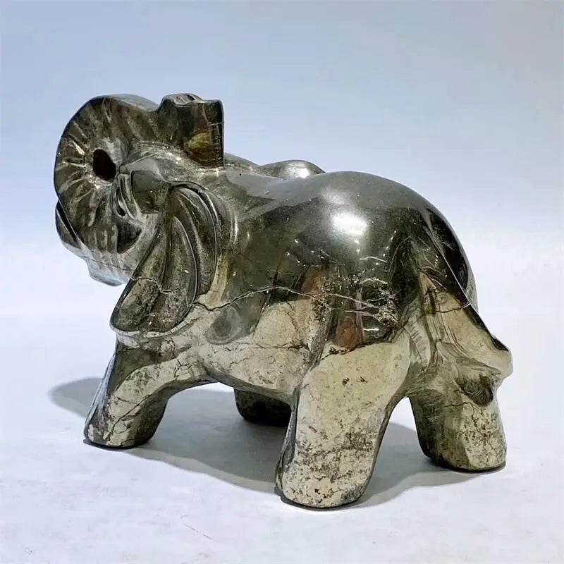 Silver Pyrite Elephant-ToShay.org
