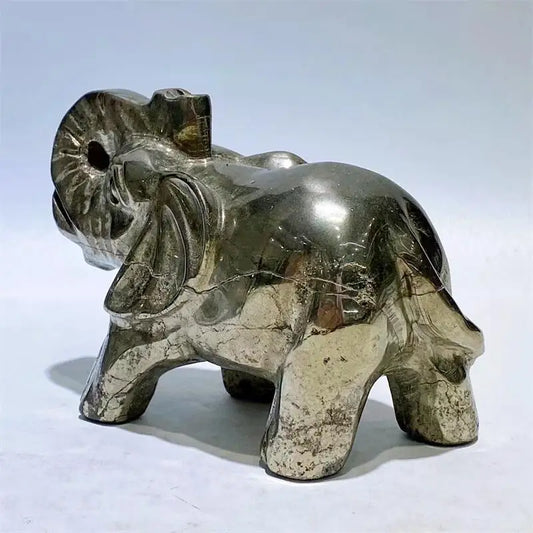 Silver Pyrite Elephant-ToShay.org