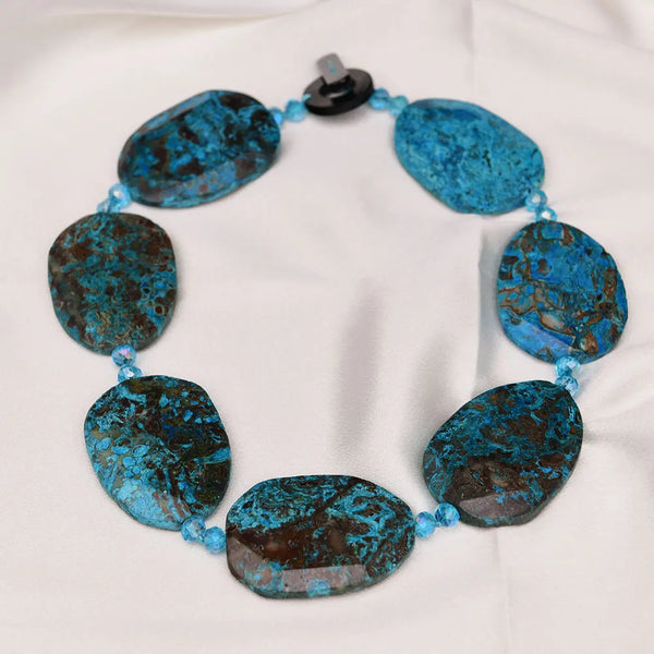 Blue Ocean Jasper Slab Beads-ToShay.org