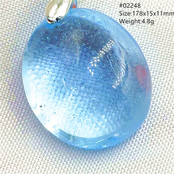 Blue Topaz Crystal Pendant-ToShay.org
