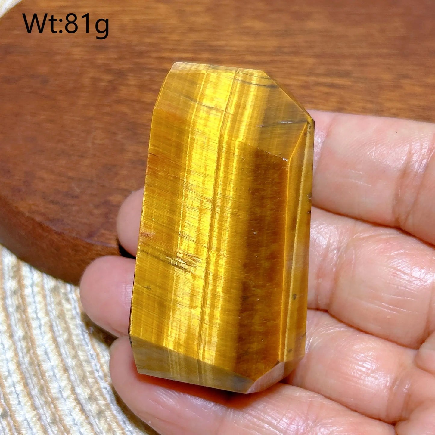 Blue Yellow Flash Tiger Eye-ToShay.org