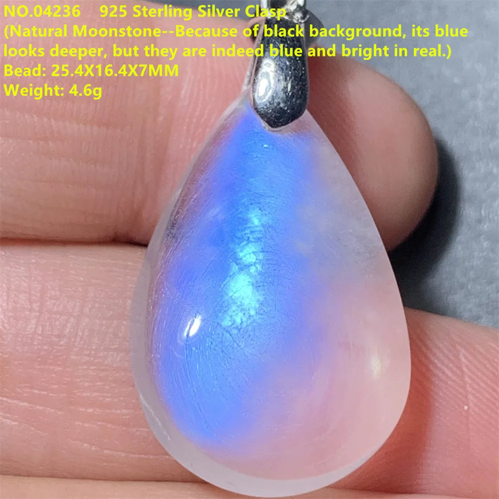 Blue Light Moonstone Pendants-ToShay.org