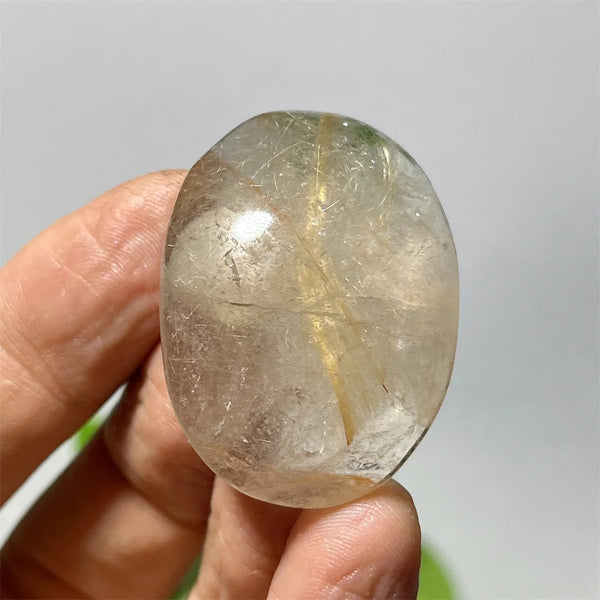 Gold Hair Rutile Quartz-ToShay.org