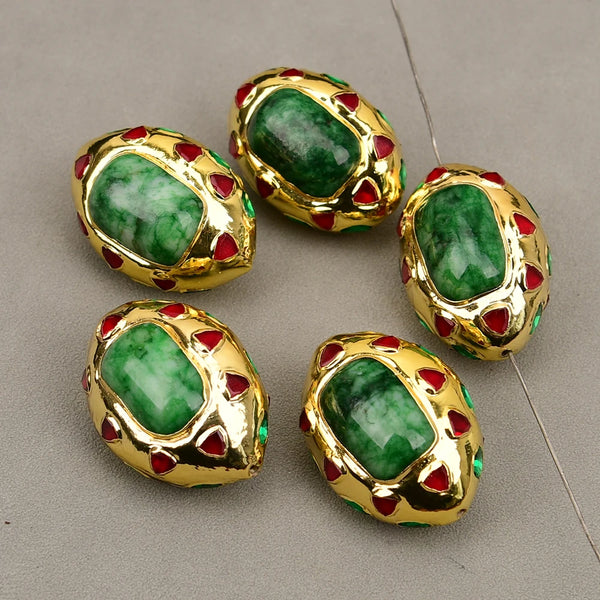 Green Jasper Beads-ToShay.org