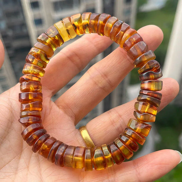 Yellow Amber Bracelet-ToShay.org
