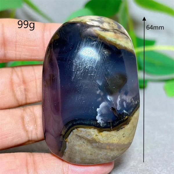 Fire Agate Palm Stone-ToShay.org