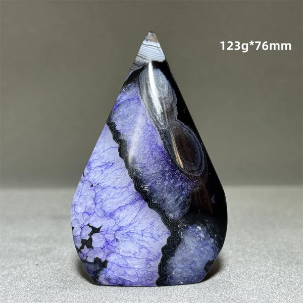 Purple Agate Flame-ToShay.org