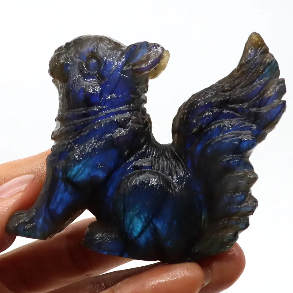 Blue Labradorite Squirrel-ToShay.org