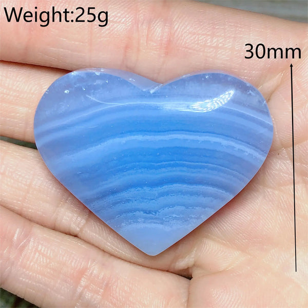 Blue Lace Agate Heart-ToShay.org