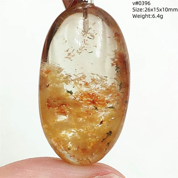 Green Phantom Quartz Pendant-ToShay.org